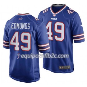 Camiseta Hombre NFL Buffalo Bills Tremaine Edmunds 49 Nike Azul